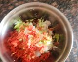 A picture of step 1 of Rajma curd salad.