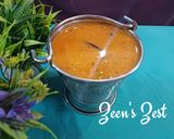 A picture of step 5 of Three Lentils Khatti Daal.