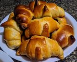 Foto del paso 6 de la receta: MEDIALUNAS🥐Rellenas, rebozadas con Canela...!😋