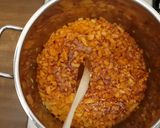 A picture of step 2 of Hungarian Cabbage Stew in “Székely”- in Hungarian Székelykáposzta.
