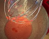 Pas rețetă Red velvet cu jeleu din fructe de padure 4 fotografie