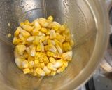 A picture of step 1 of Corn soup.