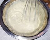 A picture of step 5 of Amaranth (Rajgira) cake with apricots & orange zest.
