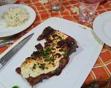 Foto del paso 3 de la receta: Matambre tiernizado a la pizza con arroz