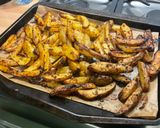 Une image de l'étape 8 de Potatoes sauce barbecue origan.