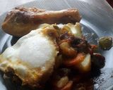Foto del paso 6 de la receta: Verdura estofada con huevo al vapor