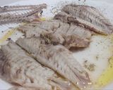 Foto del paso 2 de la receta: Champiñones rellenos con salmonetes