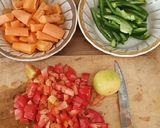 A picture of step 3 of Vegetable Githeri Mix.