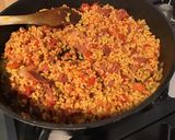 Une image de l'étape 6 de One pot pasta au caribou,tomates et oignon.
