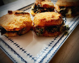 Foto del paso 4 de la receta: Milanesas de calabaza y espinacas con queso brie