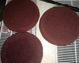 A picture of step 7 of Redvelvet cake.