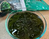 A picture of step 1 of Seaweed soup (Korean birthday soup).