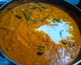 A picture of step 8 of Vegetable Kolhapuri.