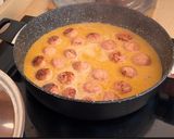 Foto del paso 7 de la receta: Albóndigas de pollo con curry rojo