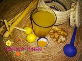 Spice turmeric ginger juice