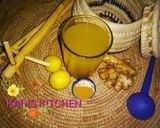 A picture of step 2 of Spice turmeric ginger juice.