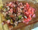 Une image de l'étape 2 de Noix de saint Jacques à l'ail, tomate et citron confit.
