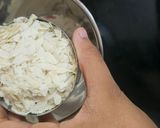 A picture of step 1 of Chuda Ghasa (traditional).