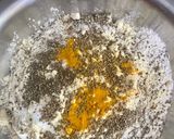 A picture of step 2 of Methi thepla.