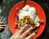 Foto langkah ke 4 dari resep Telur kecap orak arik.