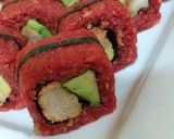 Foto del paso 6 de la receta: Sushi color red avocado