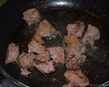 A picture of step 1 of Sumac stew.