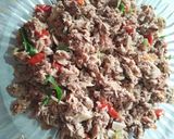 Foto langkah ke 10 dari resep Orak Arik Pindang Tongkol ala Nasi Kucing.