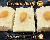 தேங்காய் பர்ஃபி 😋 (Thengai Barfi Recipe in Tamil) ரெசிபி ஸ்டேப் 6 புகைப்படம்