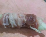 Foto langkah ke 3 dari resep Mushroom Beef Roll.