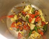 A picture of step 6 of Dahi panner kofta curry with hyacinth pulav.