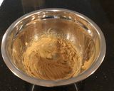 A picture of step 2 of Peanut Butter Shortbread Cookies with Creamy Chocolate Centers.