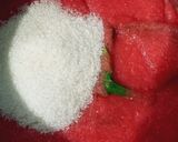 Foto langkah ke 3 dari resep Bubur singkong dengan pewarna kayu secang.