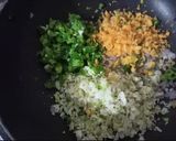 A picture of step 1 of Hot and sour Soup.