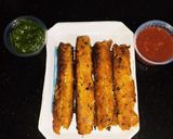 A picture of step 10 of Potato Seekh Kabab.