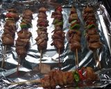 A picture of step 2 of Chicken kebab.
