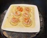 Hình bước làm 2 của món Đậu hũ hấp tôm (Steamed Tofu with Shrimp)