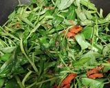 Foto langkah ke 4 dari resep Cah Kangkung Belacan.