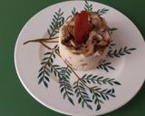 Foto del paso 4 de la receta Puré de patatas con jamón y champiñones