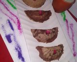 A picture of step 4 of Chocolet Mawa thandai Gujiya.