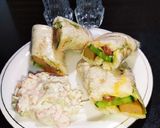 A picture of step 6 of Rolled-up Cold Sandwich.