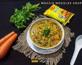 A picture of step 6 of Maggie Noodles Soup.