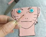 Foto del paso 5 de la receta: Tarta fondant, 4 colores, NARUTO