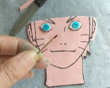 Foto del paso 5 de la receta: Tarta fondant, 4 colores, NARUTO