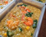 Foto langkah ke 5 dari resep Bubur Manado Udang.