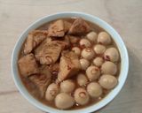 Foto langkah ke 4 dari resep Semur Telur Puyuh dan Tahu.