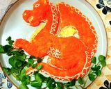 A picture of step 4 of Salad "Dragon".