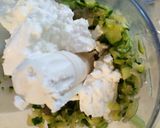 A picture of step 2 of Pasta with courgette and ricotta.