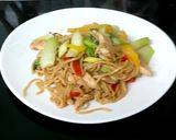 A picture of step 9 of My Chicken Noodle Stirfry 😘.