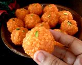 મોતીચૂર લાડુ (Motichur Ladoo Recipe In Gujarati) રેસીપી સ્ટેપ3ફોટો