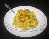 A picture of step 6 of Mix veg Upma.